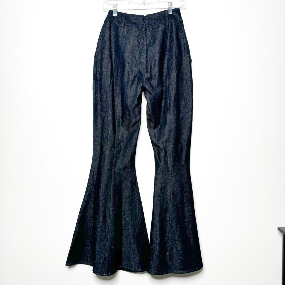 Beaufille Flare Denim Jean High Rise Size 25 - Picture 6 of 8